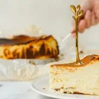 Baskický spálený cheesecake